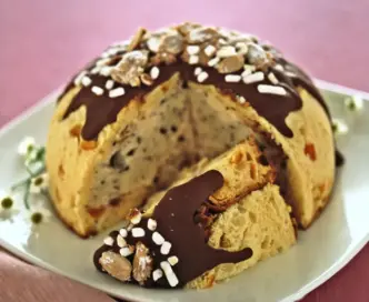 Zuccotto alla stracciatella