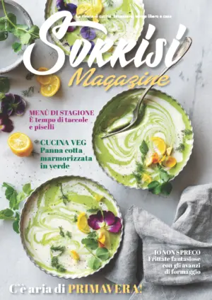 Rivista Cover Sorrisi Marzo