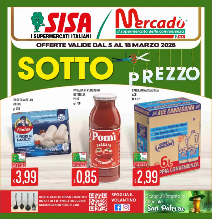 Copertina del volantino