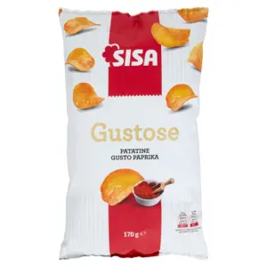 Sisa Patatine Gusto Paprika 170 g