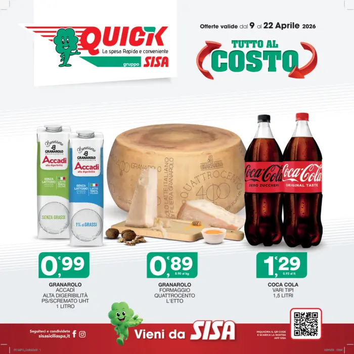 Copertina del volantino