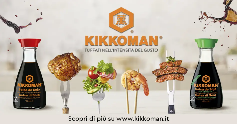 Prodotti Kikkoman con link a homepage Kikkoman