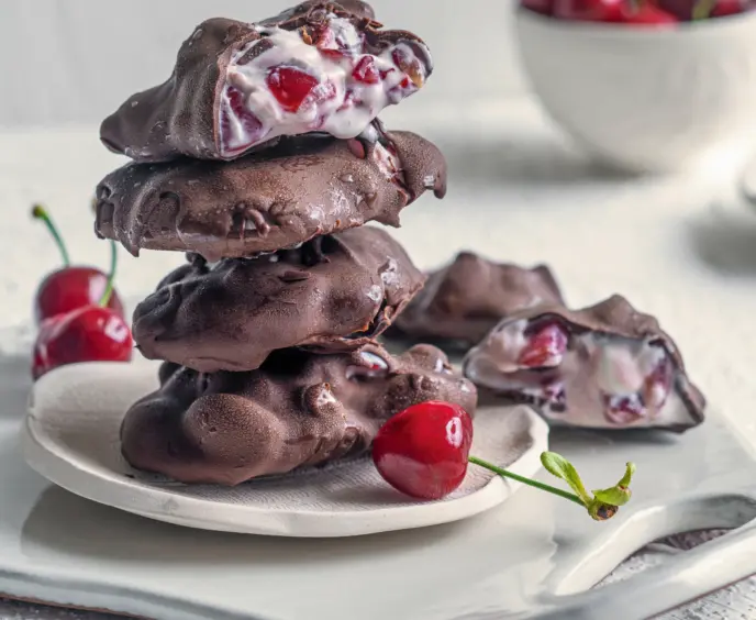 Bocconcini.ciliegie.cioccolato