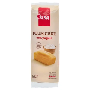 Sisa Plum Cake con yogurt 6 Pezzi 190 g