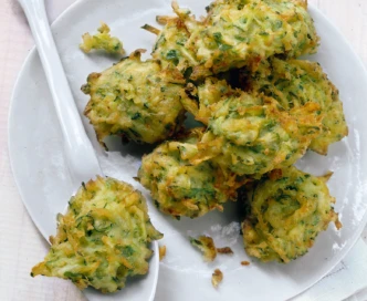 Frittelle soffici alla menta