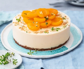 Cheesecake di albicocche al Moscato