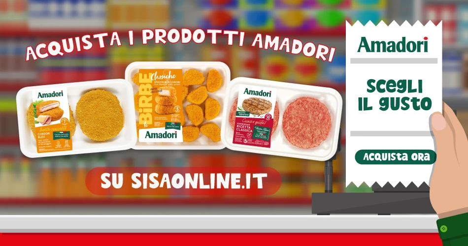 Prodotti Amadori con link a homepage Sisa Online