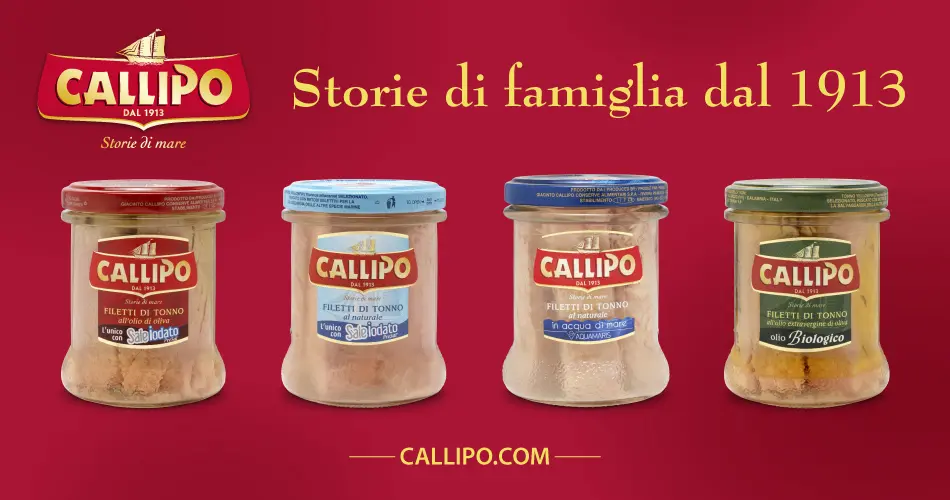 Tonno Callipo con link a homepage Callipo