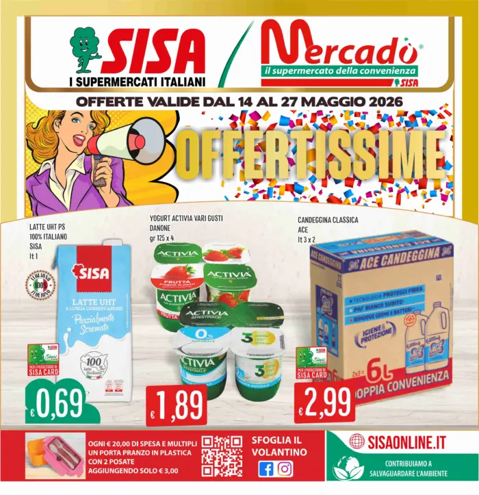 Copertina del volantino