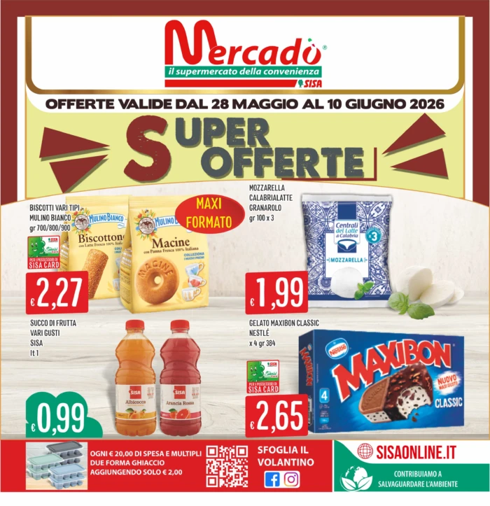 Copertina del volantino