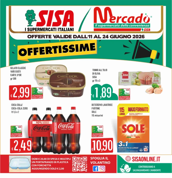 Copertina del volantino