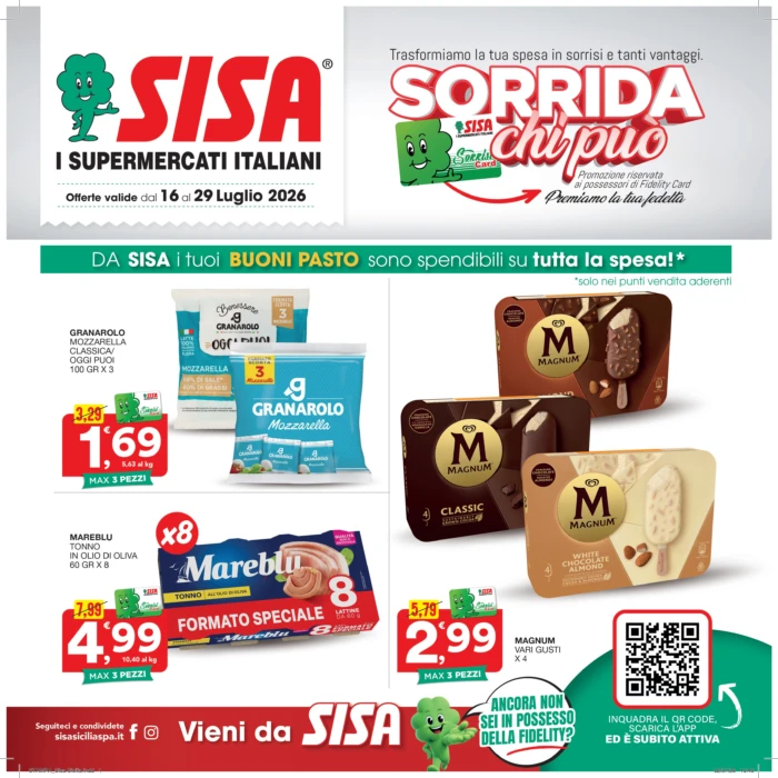 Copertina del volantino