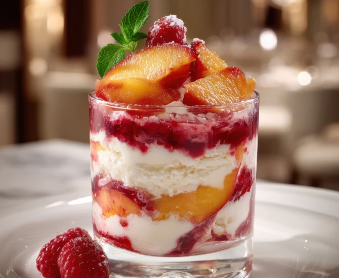 Ricetta Pesca Melba