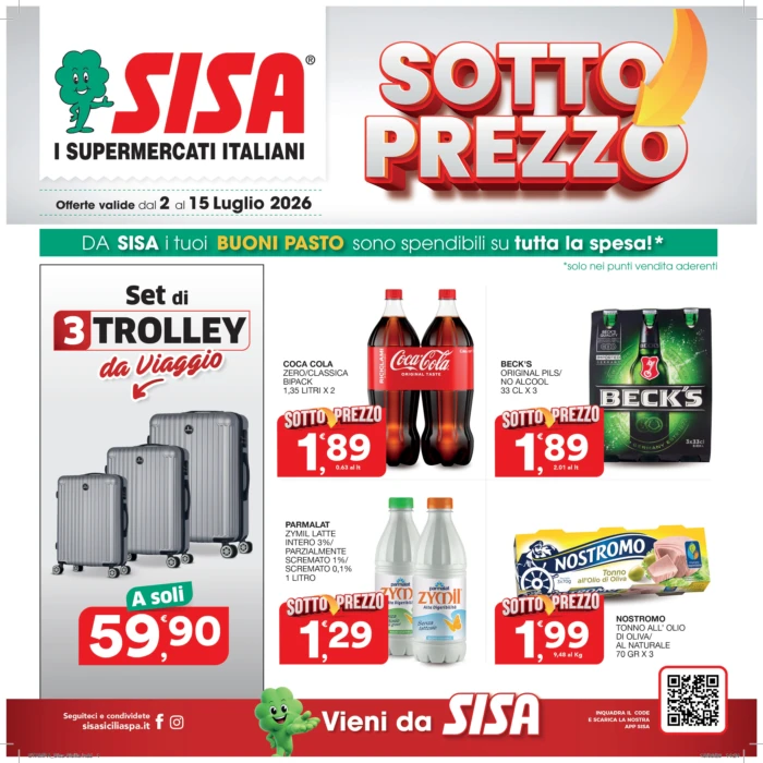 Copertina del volantino