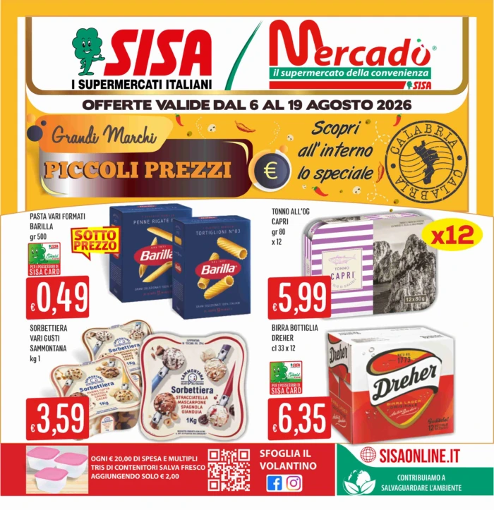 Copertina del volantino