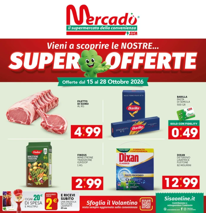 Copertina del volantino