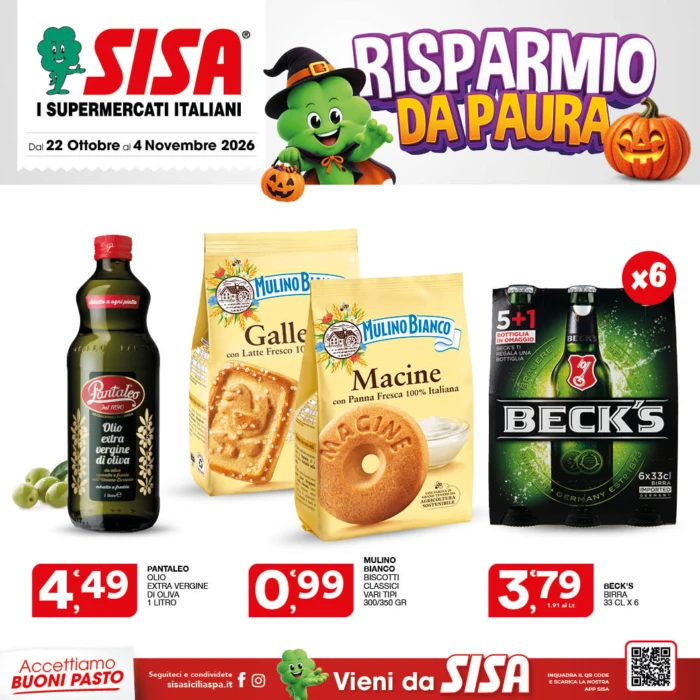 Copertina del volantino