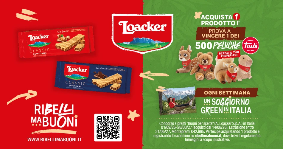 Prodotti Loacker con link a homepage Sisa