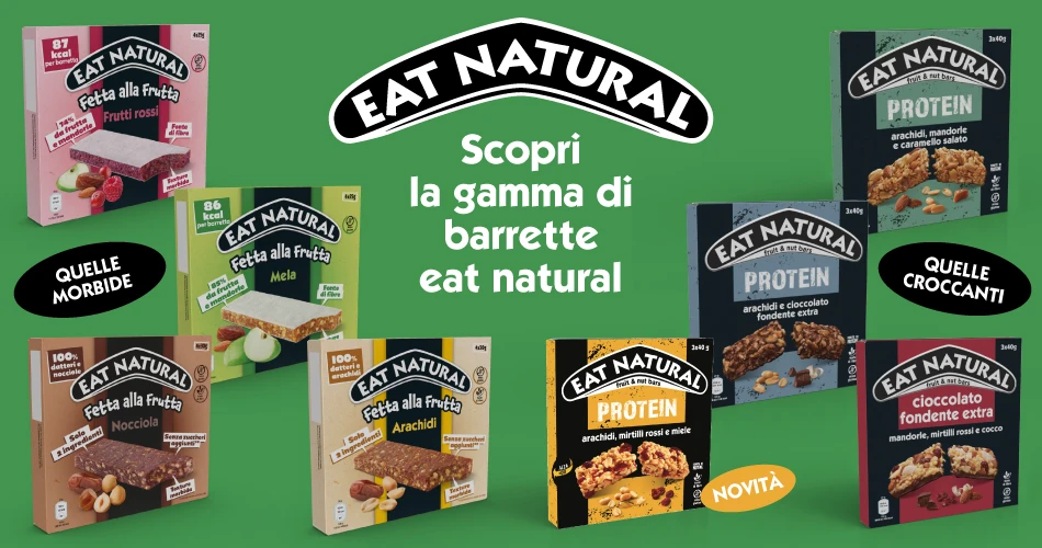 Prodotti Eat Natural con link a homepage Sisa