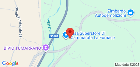 Mappa del punto vendita